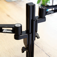 LogiLink BP0074 Flachbildschirm-Tischhalterung 66 cm (26") Tisch/Bank Schwarz