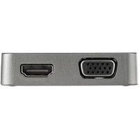 StarTech.com USB C Multiport Adapter mit HDMI und VGA - Mac / Windows / Chrome / Android - USB-C & A Ports - Mobiler USB-C Adapter