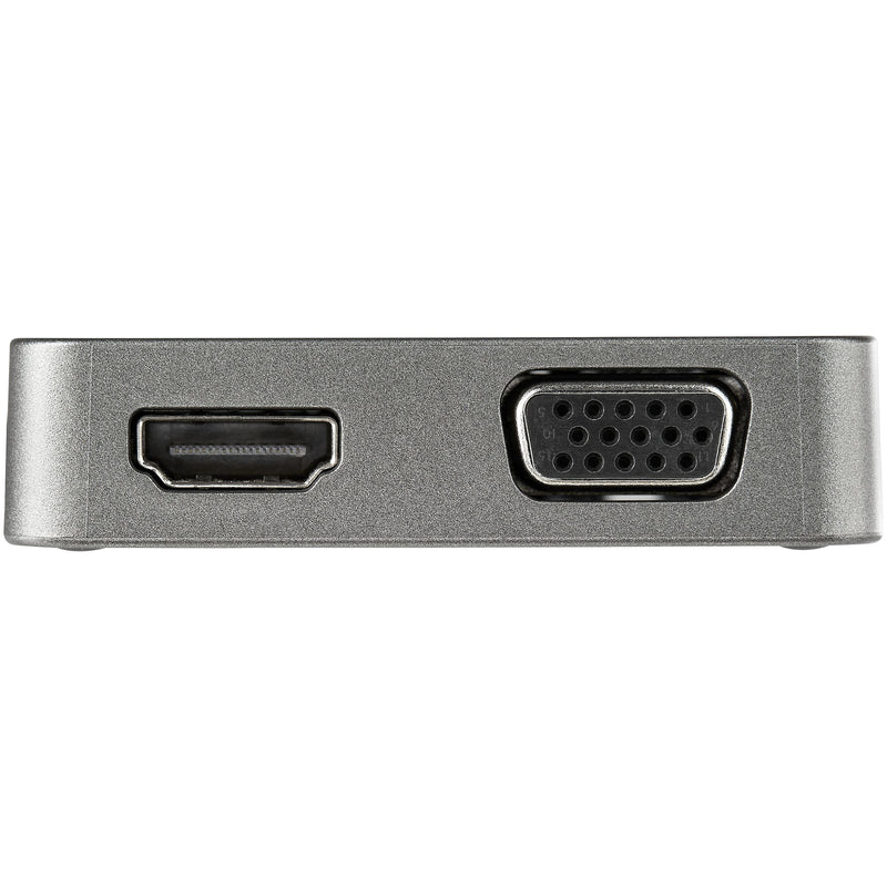 StarTech.com USB C Multiport Adapter mit HDMI und VGA - Mac / Windows / Chrome / Android - USB-C & A Ports - Mobiler USB-C Adapter