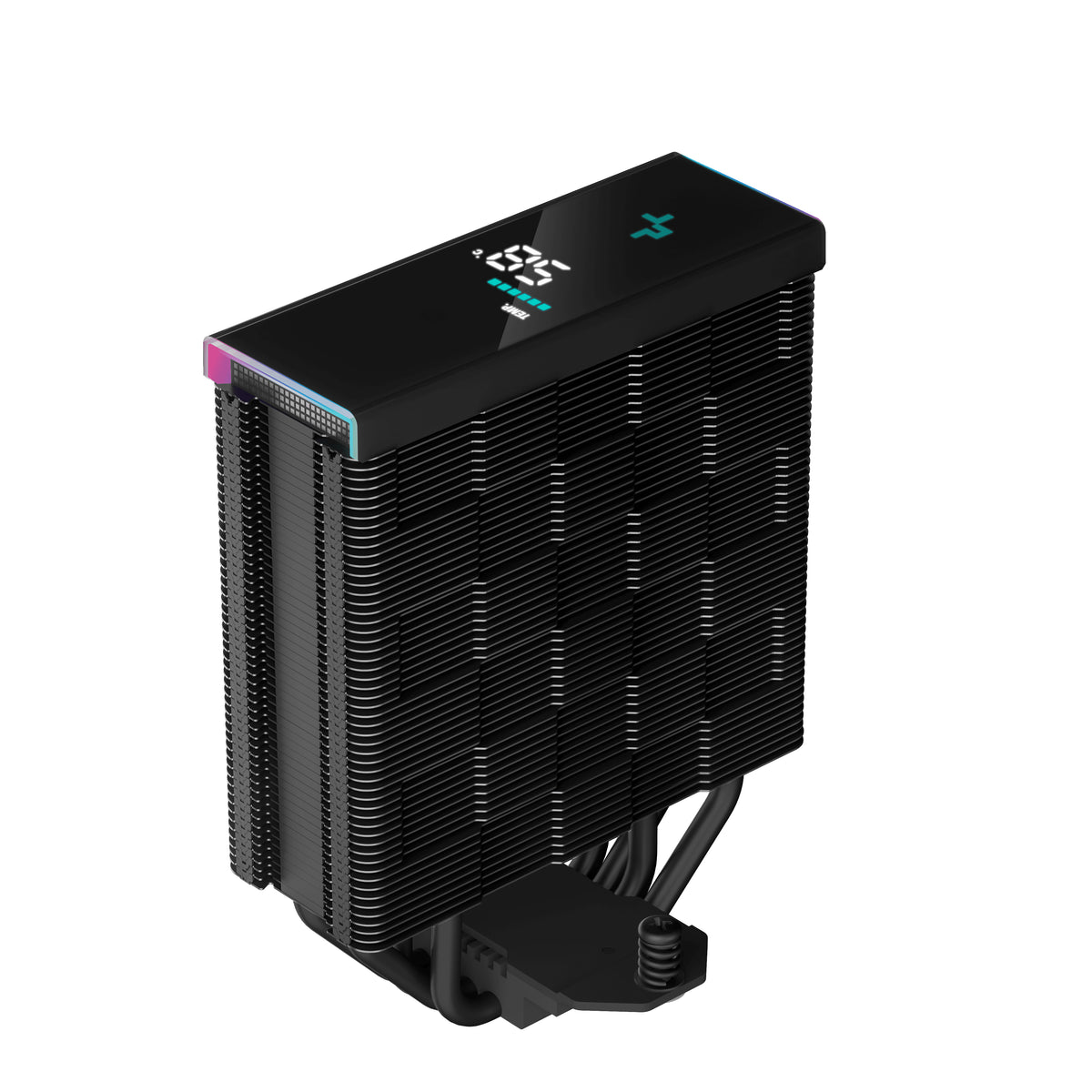 DeepCool AK400 DIGITAL Refroidisseur de processeur par air 12 cm Noir 1 pièce(s)