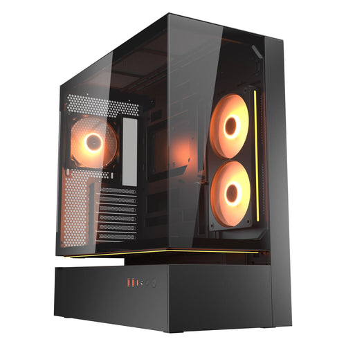 Midi COUGAR CFV235, ARGB, Glas, Schwarz