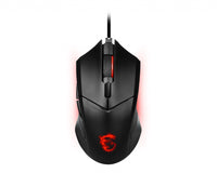 MSI Clutch GM08 Maus Gaming Beidhändig USB Typ-A Optisch 4200 DPI