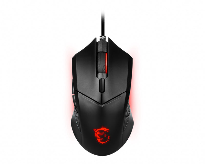MSI Clutch GM08 Maus Gaming Beidhändig USB Typ-A Optisch 4200 DPI