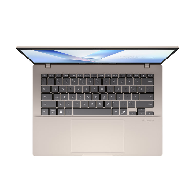 ASUS Vivobook 14 X1407CA-LY139W Intel Core Ultra 5 225H Laptop 35,6 cm (14") WUXGA 16 GB DDR5-SDRAM 512 GB SSD Wi-Fi 6 (802.11ax) Windows 11 Home Gold