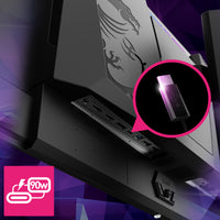 MSI MPG 271QRXDE QD-OLED Computerbildschirm 67,3 cm (26.5") 2560 x 1440 Pixel Wide Quad HD Schwarz
