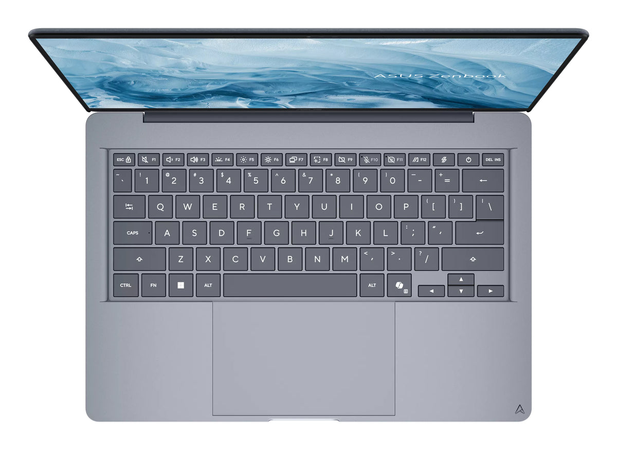 ASUS Zenbook 14 UX3480QA-U1089W Snapdragon X1-26-100 Laptop 35,6 cm (14") WUXGA 8 GB LPDDR5x-SDRAM 256 GB SSD Wi-Fi 6E (802.11ax) Windows 11 Home Blau