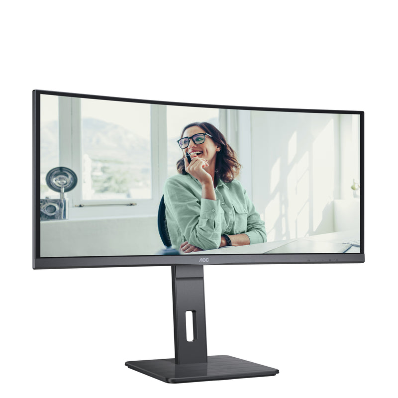 AOC CU34P3CV Computerbildschirm 86,4 cm (34") 3440 x 1440 Pixel UltraWide Quad HD LED Schwarz