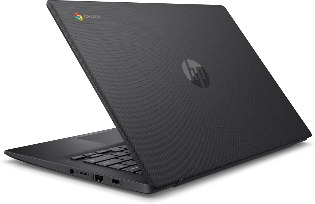 HP Chromebook 14 G6 Intel® Celeron® N4120 35,6 cm (14") Full HD 4 GB LPDDR4-SDRAM 32 GB eMMC Wi-Fi 5 (802.11ac) ChromeOS Schwarz