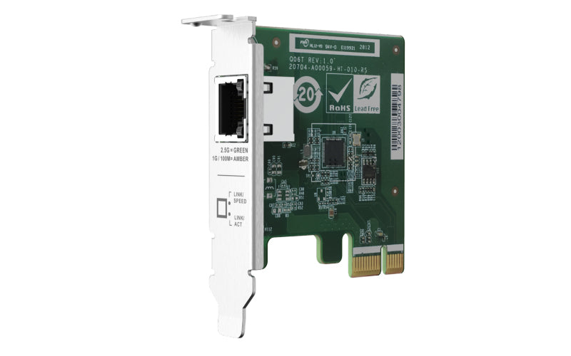 QNAP QXG-2G1T-I225 Carte réseau Intégré Ethernet 2500 Mbit/s