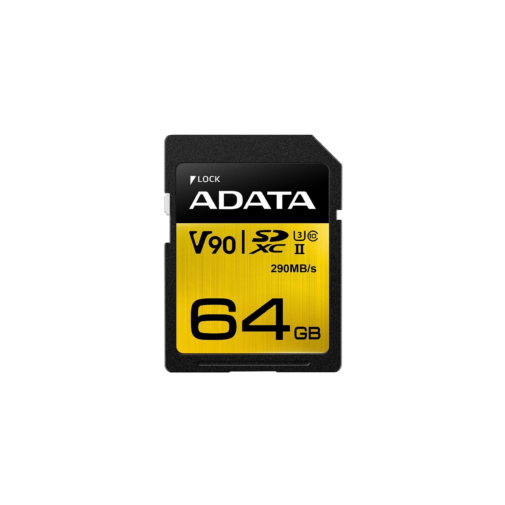 ADATA SDXC Card 64GB, Premier ONE UHS-II