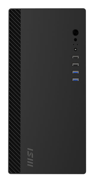 MSI PRO SHIELD M100P Computer-Gehäuse Midi Tower Schwarz