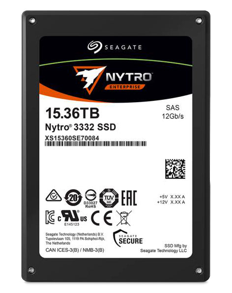 Seagate Enterprise Nytro 3332 15 TB 2.5" SAS 3D eTLC
