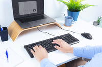 Trust Primo Tastatur Maus enthalten Büro USB Deutsch Schwarz