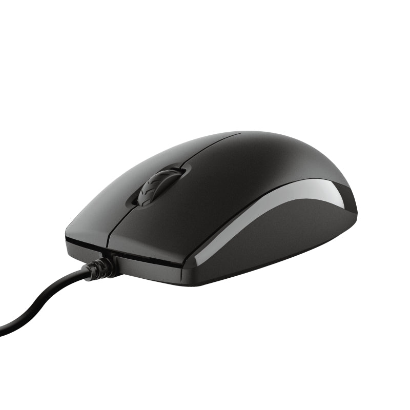 Trust Primo Tastatur Maus enthalten Büro USB Deutsch Schwarz