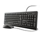 Trust Primo Tastatur Maus enthalten Büro USB Deutsch Schwarz
