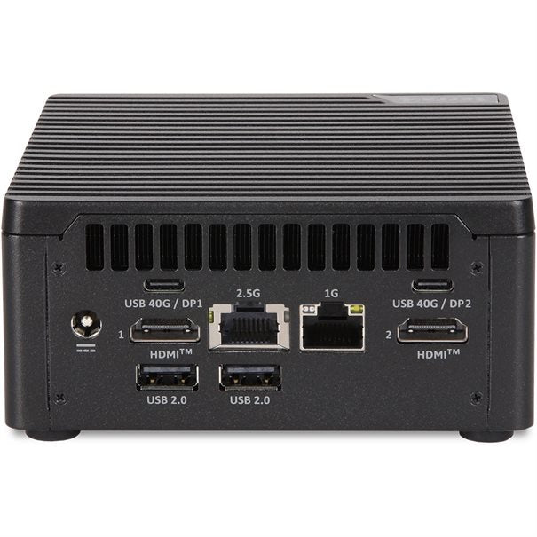 TERRA Micro 6100V1 Intel Core Ultra 5 125H 16 GB DDR5-SDRAM 500 GB SSD Windows 11 Pro Micro PC Mini-PC Schwarz