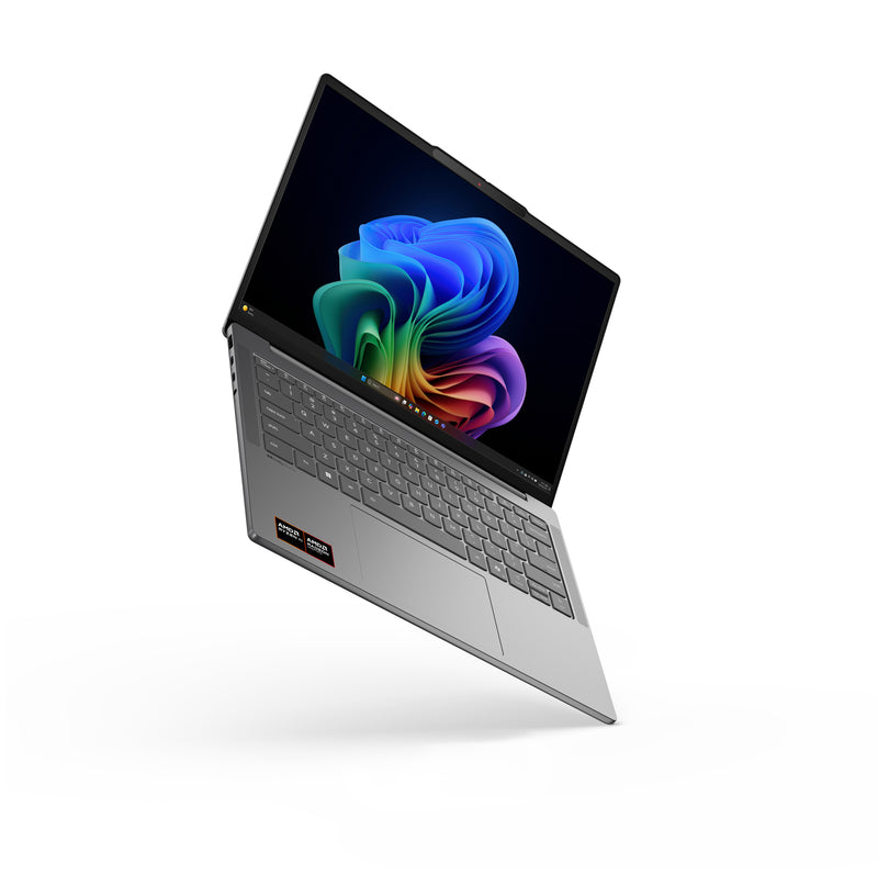 Lenovo IdeaPad Slim 5 14AGP11 Copilot+ PC AMD Ryzen AI 7 445 Laptop 35,6 cm (14") WUXGA 16 GB DDR5-SDRAM 1 TB SSD Wi-Fi 7 (802.11be) Windows 11 Home Deutsch Grau