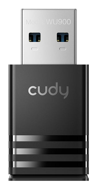 Cudy AX900 Dual-Band Wi-Fi 6 USB Adapter, WU900 1.0 WLAN 600 Mbit/s