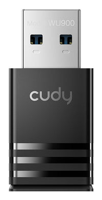 Cudy AX900 Dual-Band Wi-Fi 6 USB Adapter, WU900 1.0 WLAN 600 Mbit/s