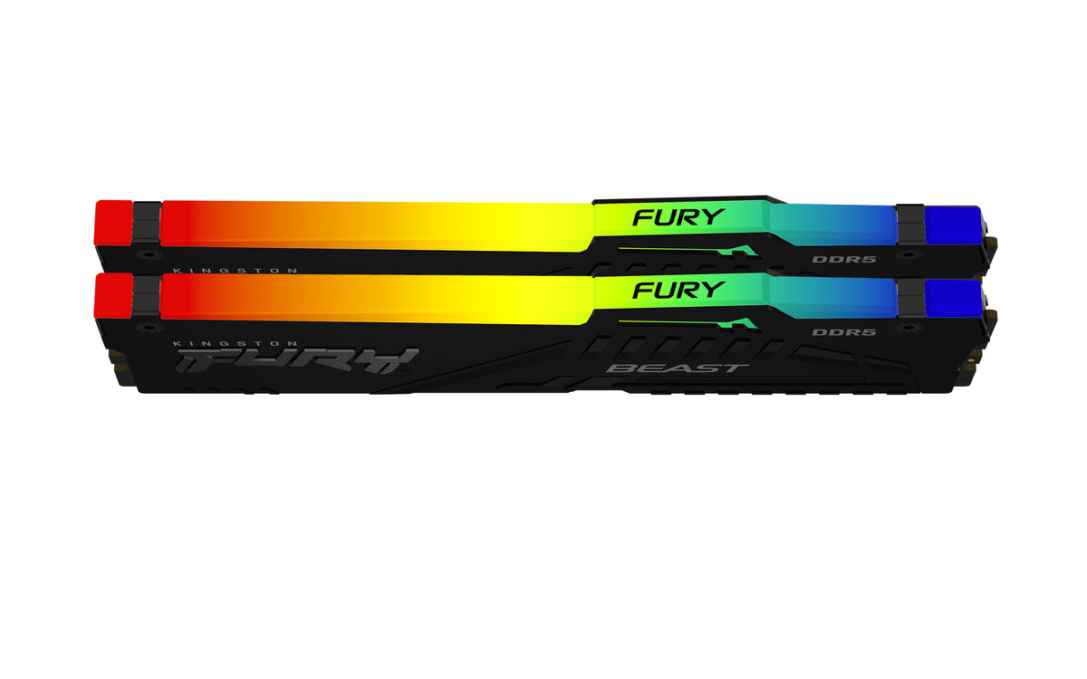 Kingston Technology FURY Beast 64 GB 6000 MT/s DDR5 CL36 DIMM (2er-Kit) RGB EXPO