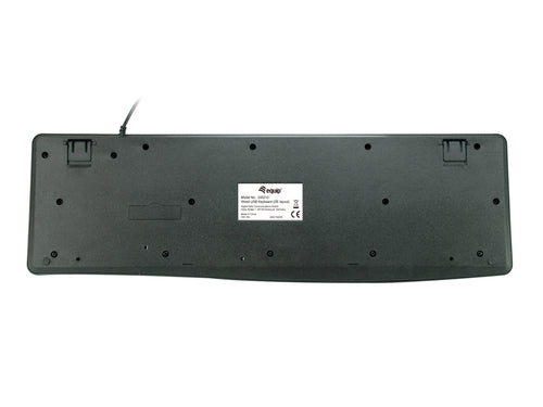 EQUIP Kabelgebundene USB Keyboard schwarz. portugie