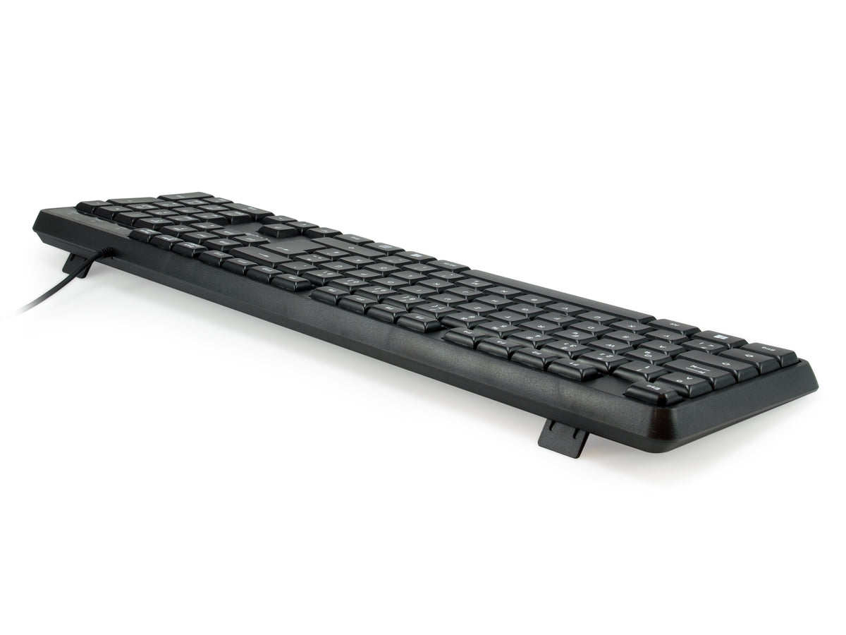 Equip 245213 Tastatur Büro USB QWERTY Italienisch Schwarz