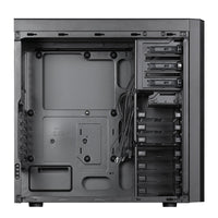 Chieftec CW-01B-OP Computer-Gehäuse Tower Schwarz