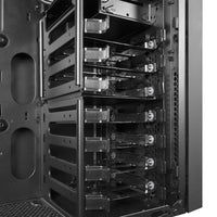 Chieftec CW-01B-OP Computer-Gehäuse Tower Schwarz