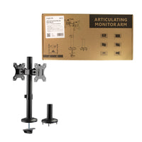 LogiLink BP0109 Flachbildschirm-Tischhalterung 81,3 cm (32") Tisch/Bank Schwarz