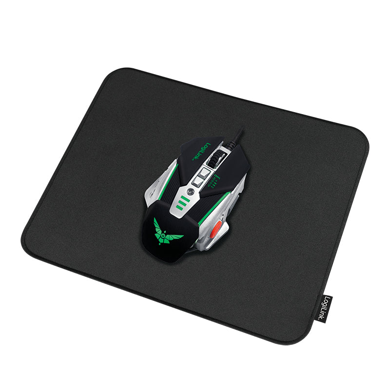 LogiLink ID0196 Mauspad Gaming-Mauspad Schwarz