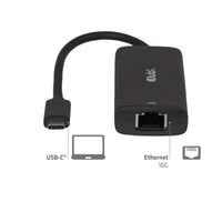 CLUB3D USB-C® zu RJ45 10G Ethernet-Adapter M/F