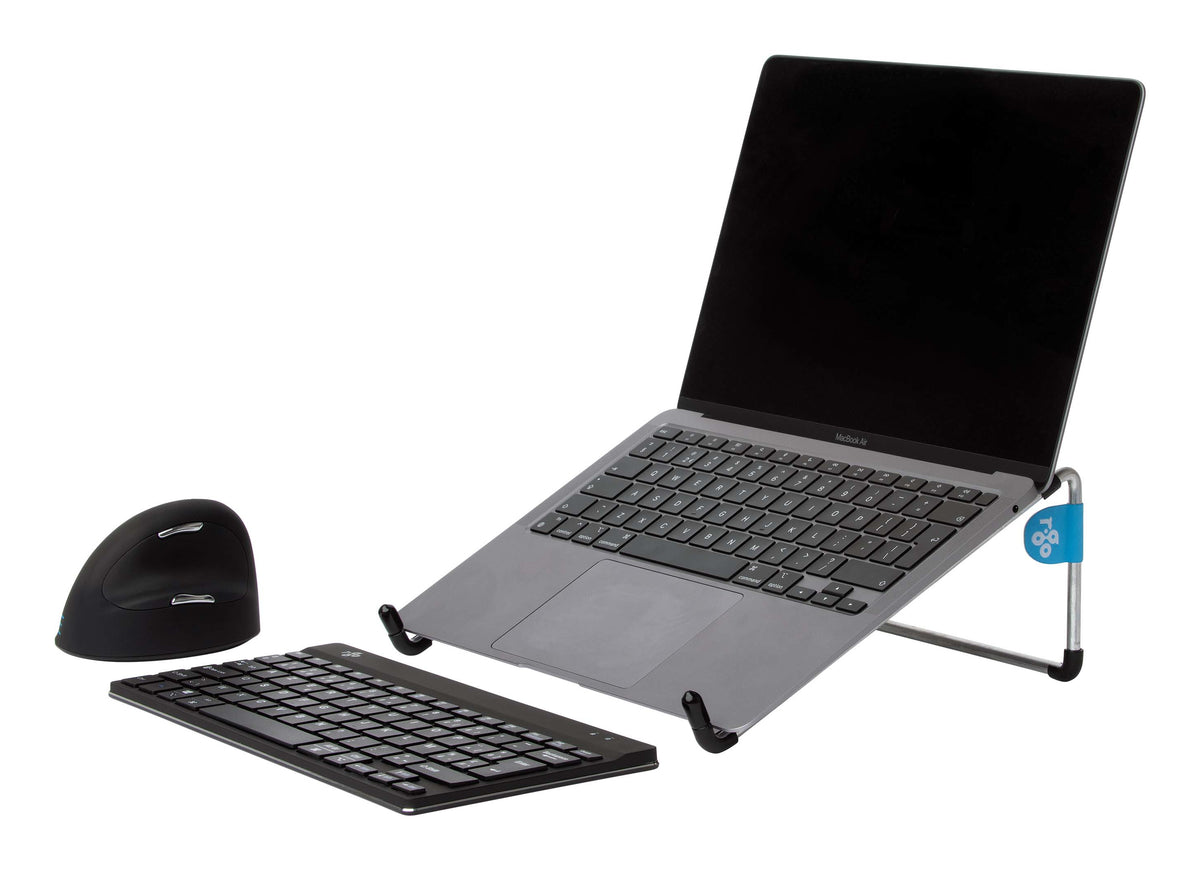 R-Go Tools R-Go Steel Basic Laptopständer, silber