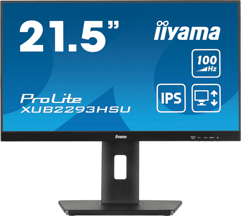 iiyama ProLite XUB2293HSU-B7 Computerbildschirm 54,6 cm (21.5") 1920 x 1080 Pixel Full HD LED Schwarz