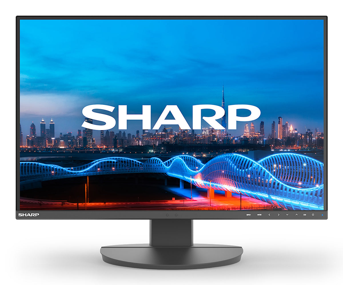 Monitor per computer Sharp MultiSync EA241W 61 cm (24") 1920 x 1200 pixel Full HD LCD Nero