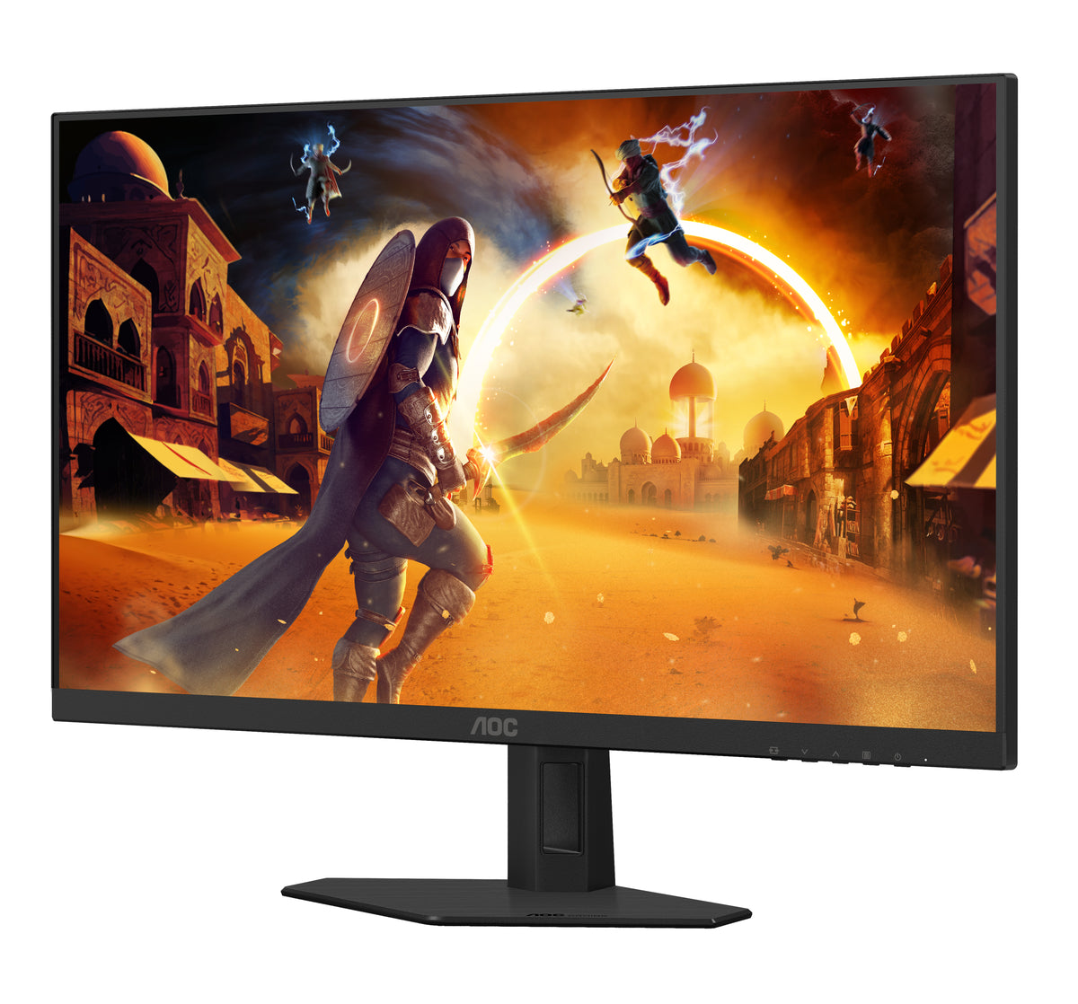 AOC G4 Q24G4RE Computerbildschirm 60,5 cm (23.8") 2560 x 1440 Pixel Quad HD LED Schwarz, Rot