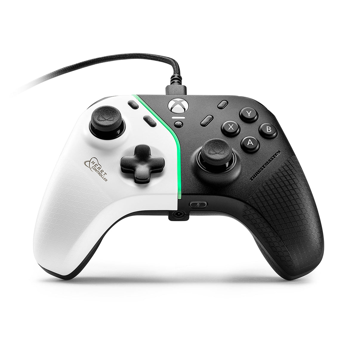 Thrustmaster H.E.A.R.T. Schwarz, Weiß USB Gamepad Digital PC, Xbox One, Xbox One S, Xbox One X, Xbox Series S, Xbox Series X