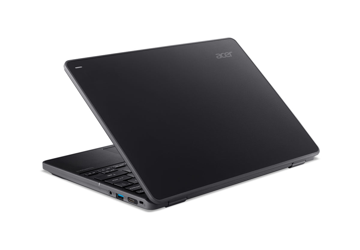 Acer TravelMate TMB311-34-TCO-C32T Intel® N N150 Laptop 29,5 cm (11.6") HD 4 GB LPDDR5-SDRAM 128 GB SSD Wi-Fi 7 (802.11be) Windows 11 Pro Schwarz