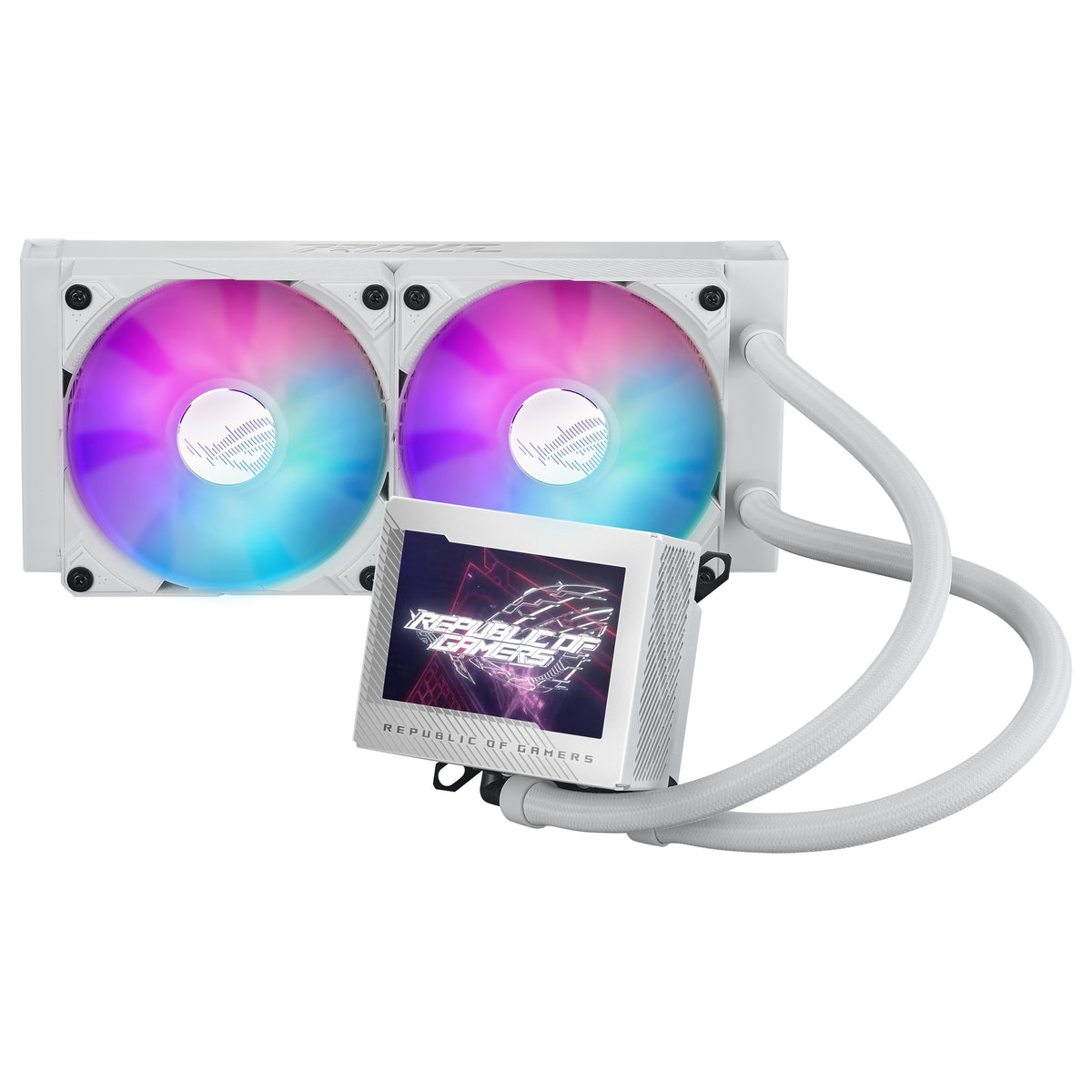 ASUS ROG RYUJIN III 240 ARGB White Edition Prozessor All-in-One-Flüssigkeitskühler 12 cm Weiß 1 Stück(e)