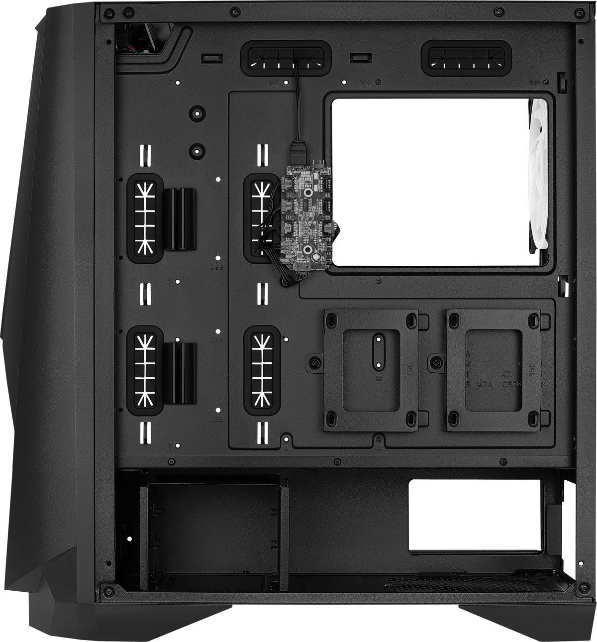 Aerocool Visor Midi Tower Schwarz