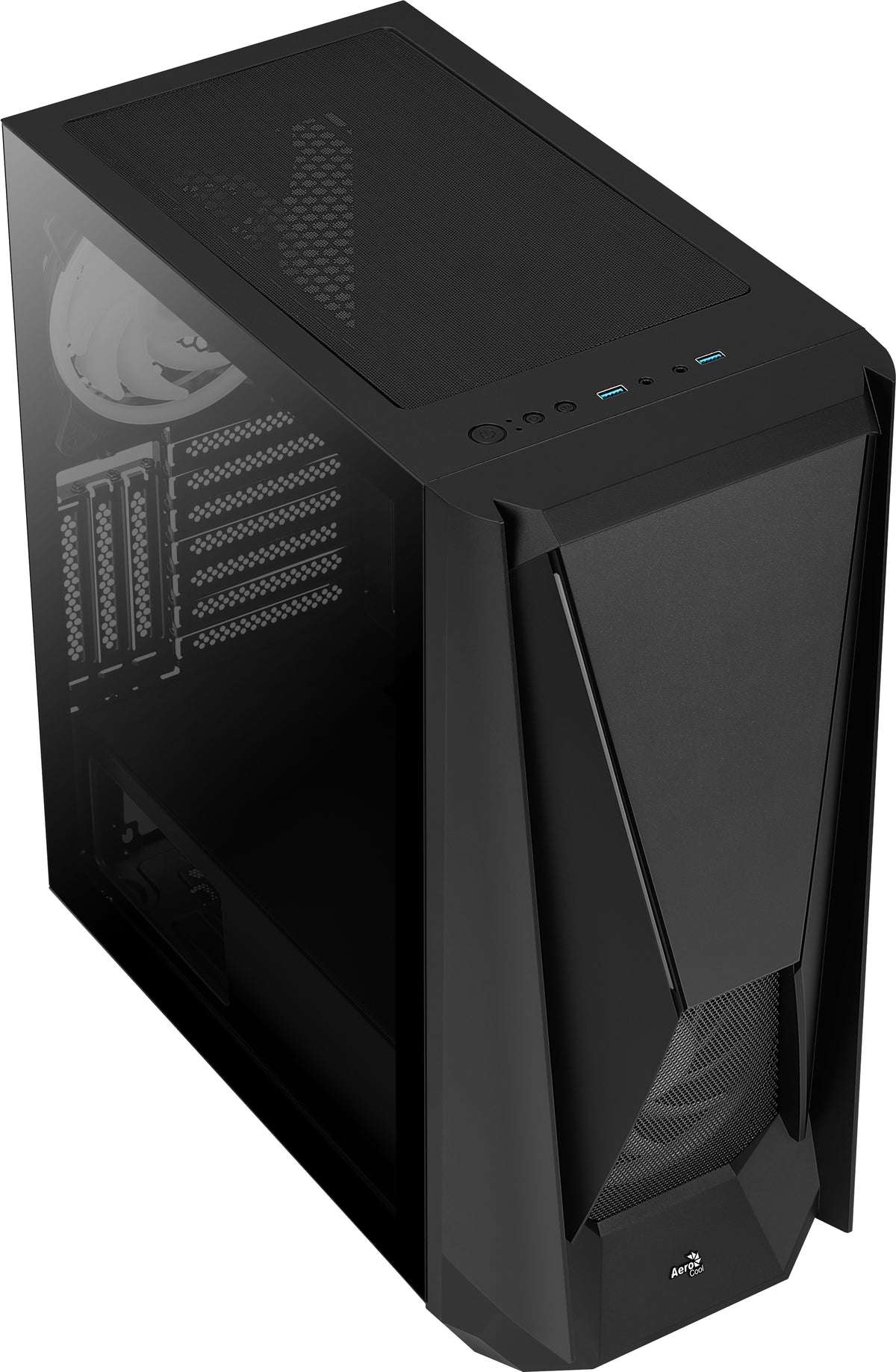 Aerocool Visor Midi Tower Schwarz