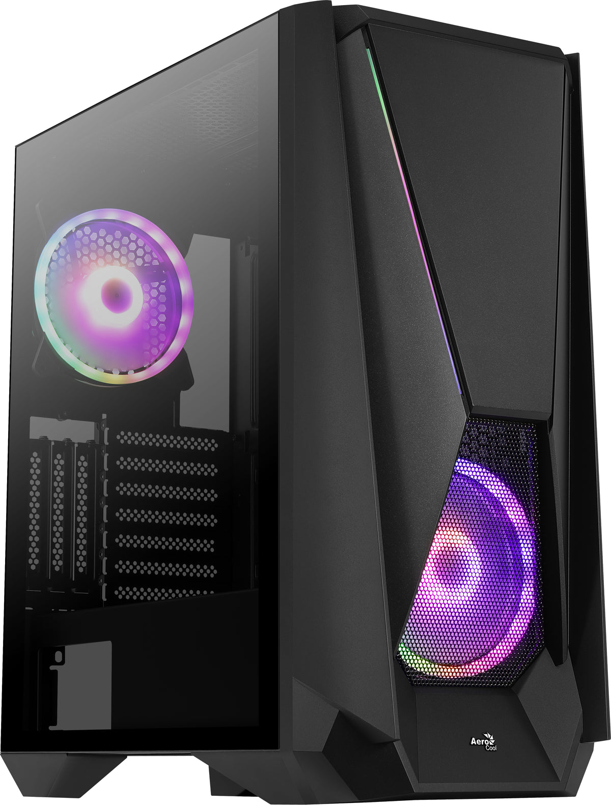 Aerocool Visor Midi Tower Schwarz