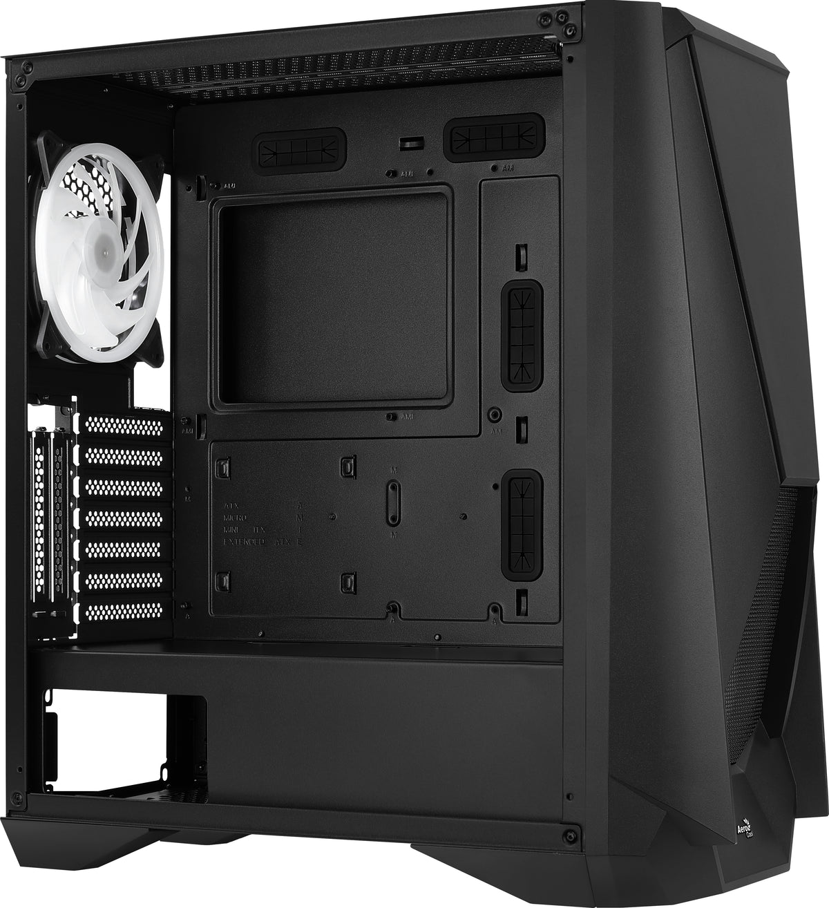Aerocool Visor Midi Tower Schwarz