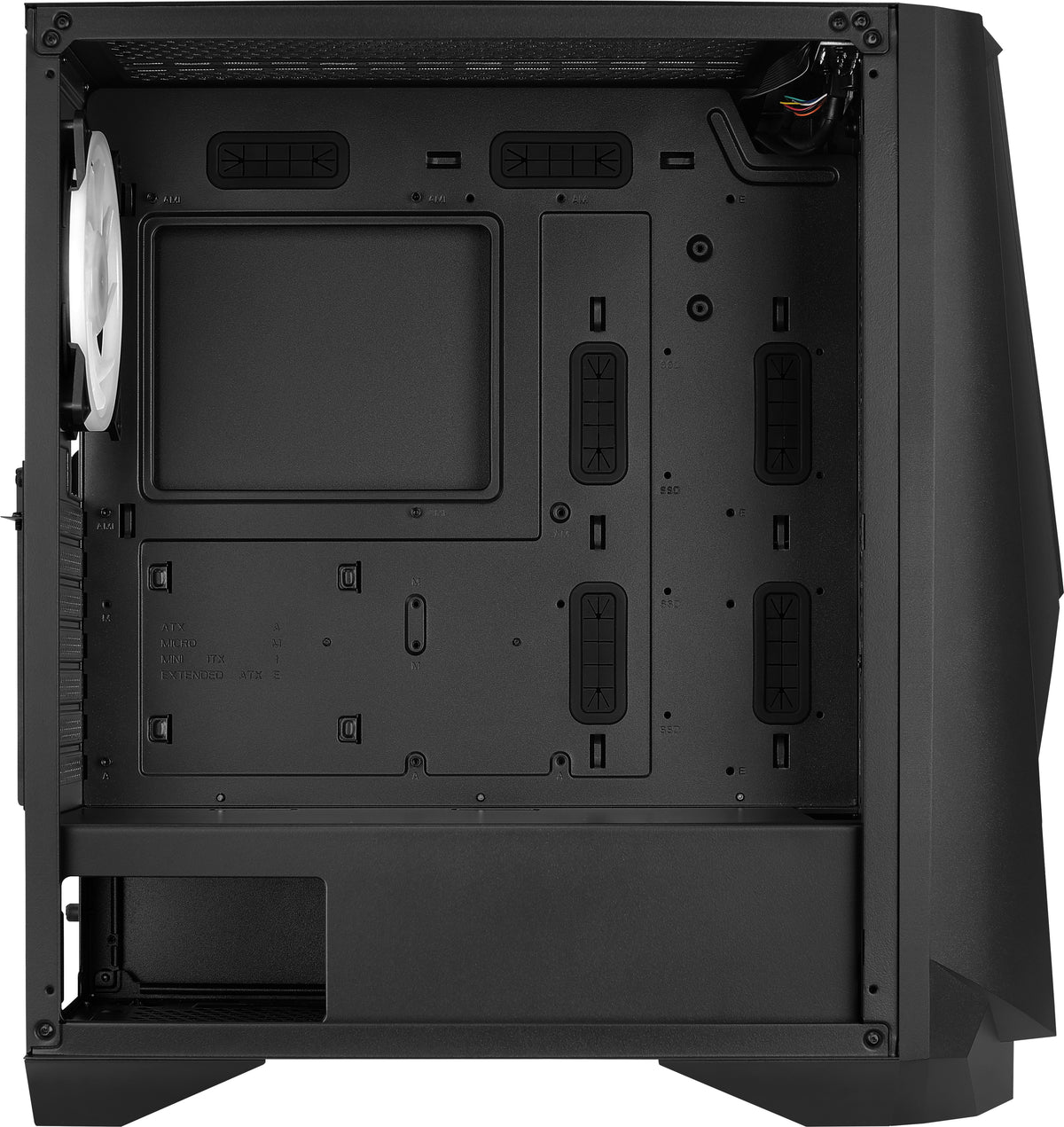 Aerocool Visor Midi Tower Schwarz