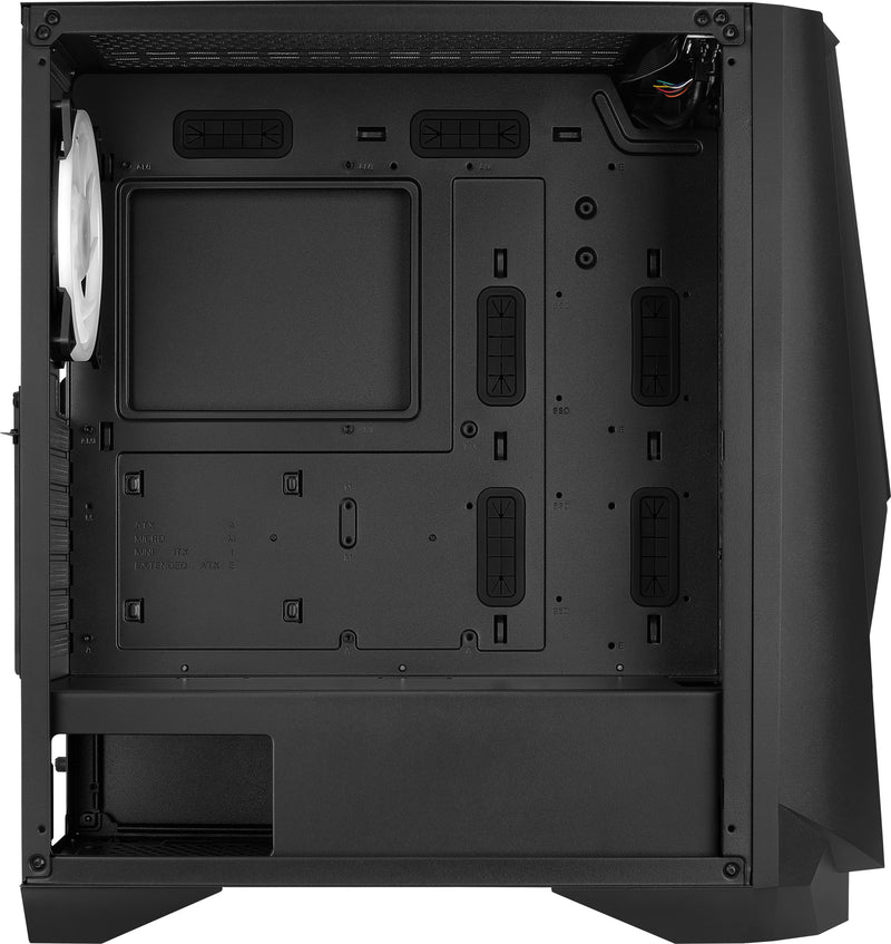 Aerocool Visor Midi Tower Schwarz