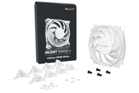 be quiet! SILENT WINGS 4 | 120mm PWM White Computergehäuse Ventilator 12 cm Weiß 1 Stück(e)