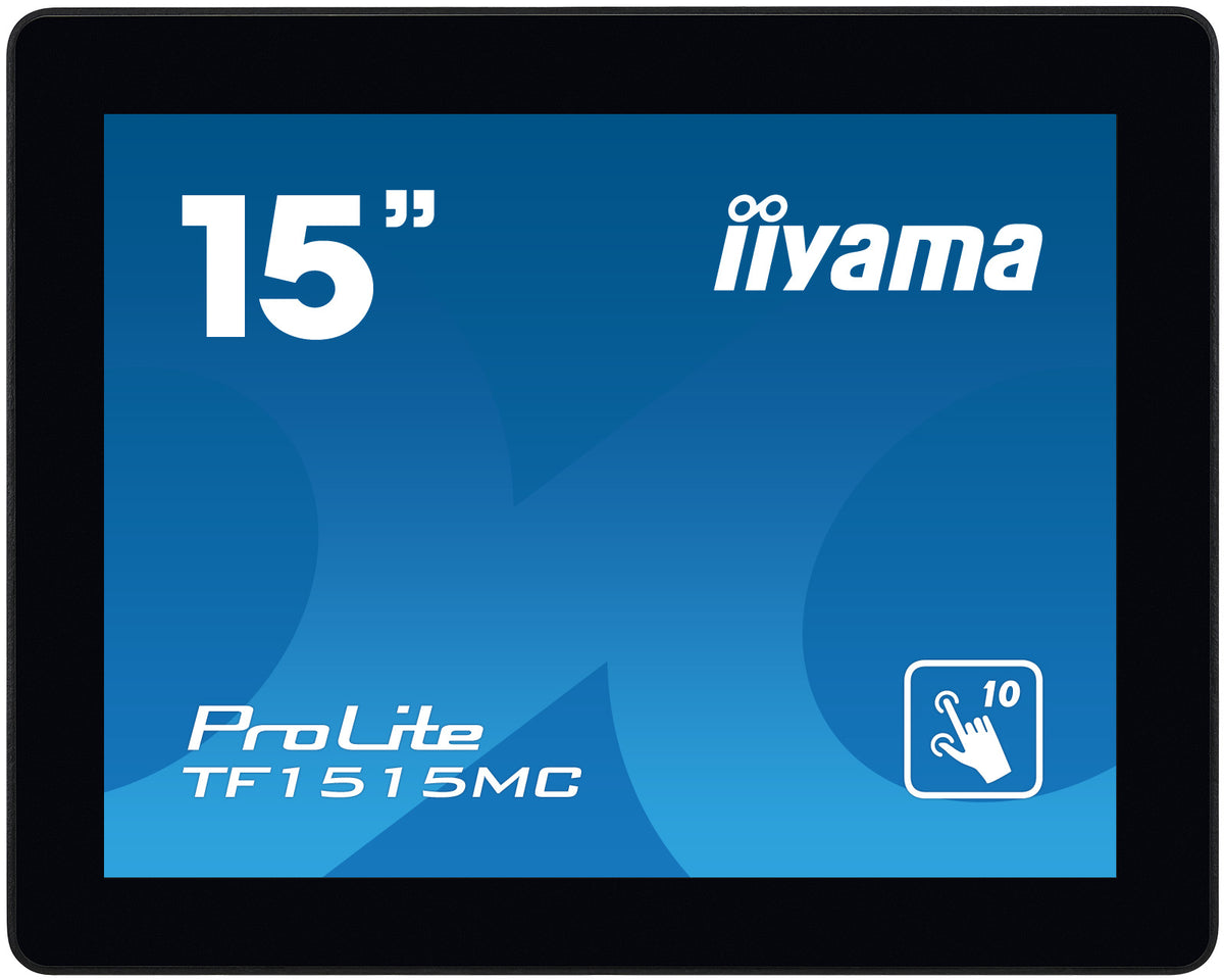iiyama TF1515MC-B2 Computerbildschirm 38,1 cm (15") 1024 x 768 Pixel XGA LED Touchscreen Schwarz