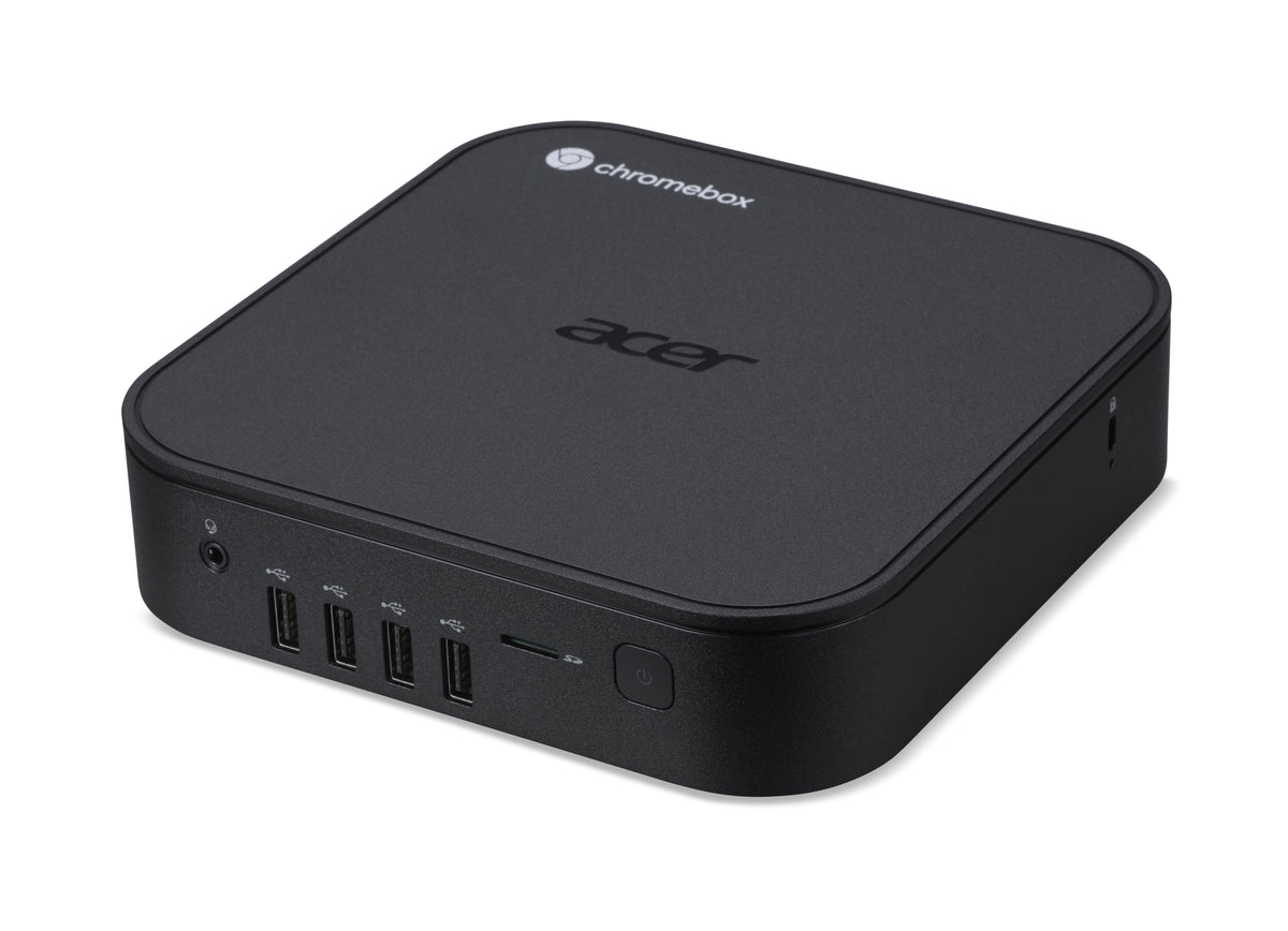 Acer Chromebox CXI6 Intel Core 3 100U 16 GB DDR4-SDRAM 256 GB SSD ChromeOS Mini PC Mini-PC Schwarz