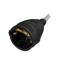 LogiLink LPS104 Stromkabel Schwarz, Weiß 3 m Netzstecker Typ F