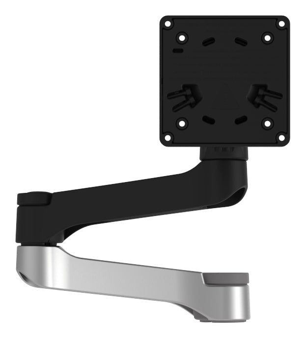 R-Go Tools Zusätzlicher Monitorhalterung R-Go Zepher, Armmodul für Zepher, Zirkular, verstellbar, bis zu 8 kg Tragkraft, schwarz