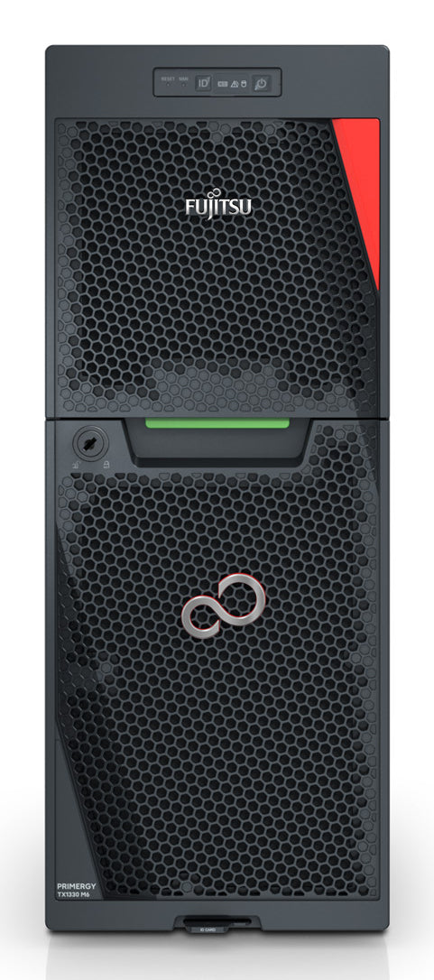 Fujitsu PRIMERGY TX1330 M6 Server 0 GB Tower Intel Xeon E E-2488 3,2 GHz 32 GB DDR5-SDRAM 500 W